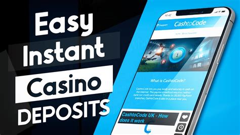 cashtocode online casino!